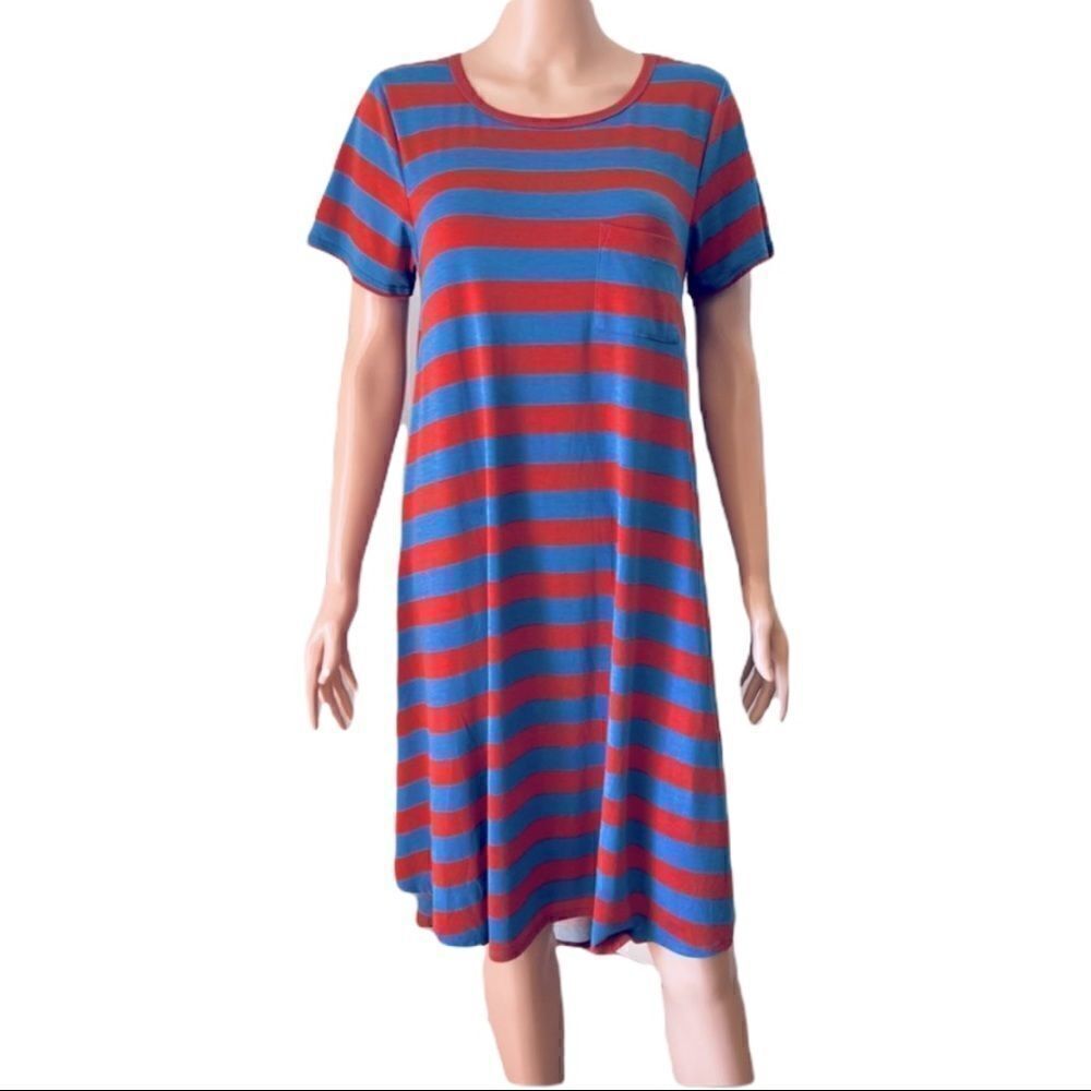 LuLaRoe Carly Hi-Low Swing Dress SMALL